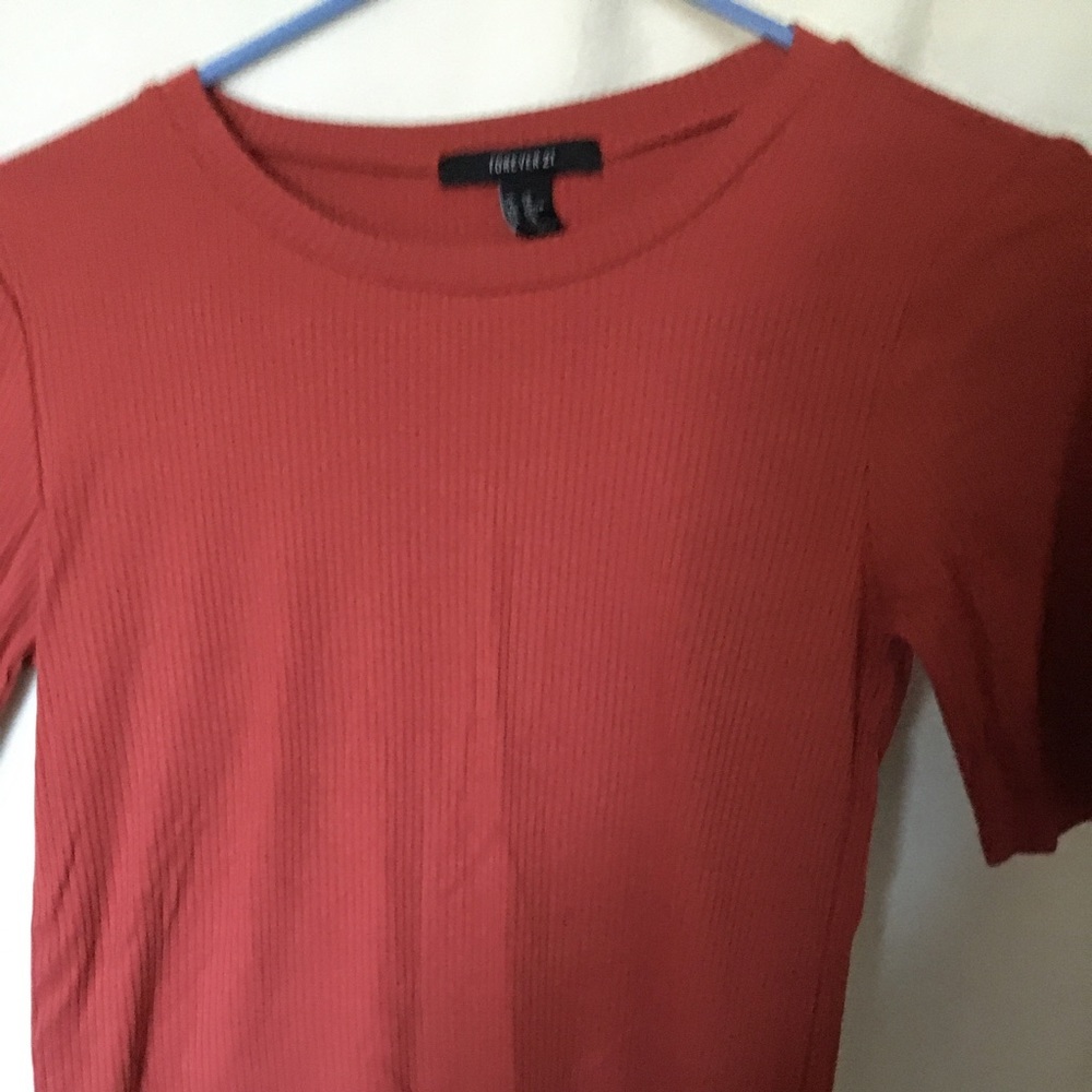 New without Tags, Forever 21 , Orange Top, size XS